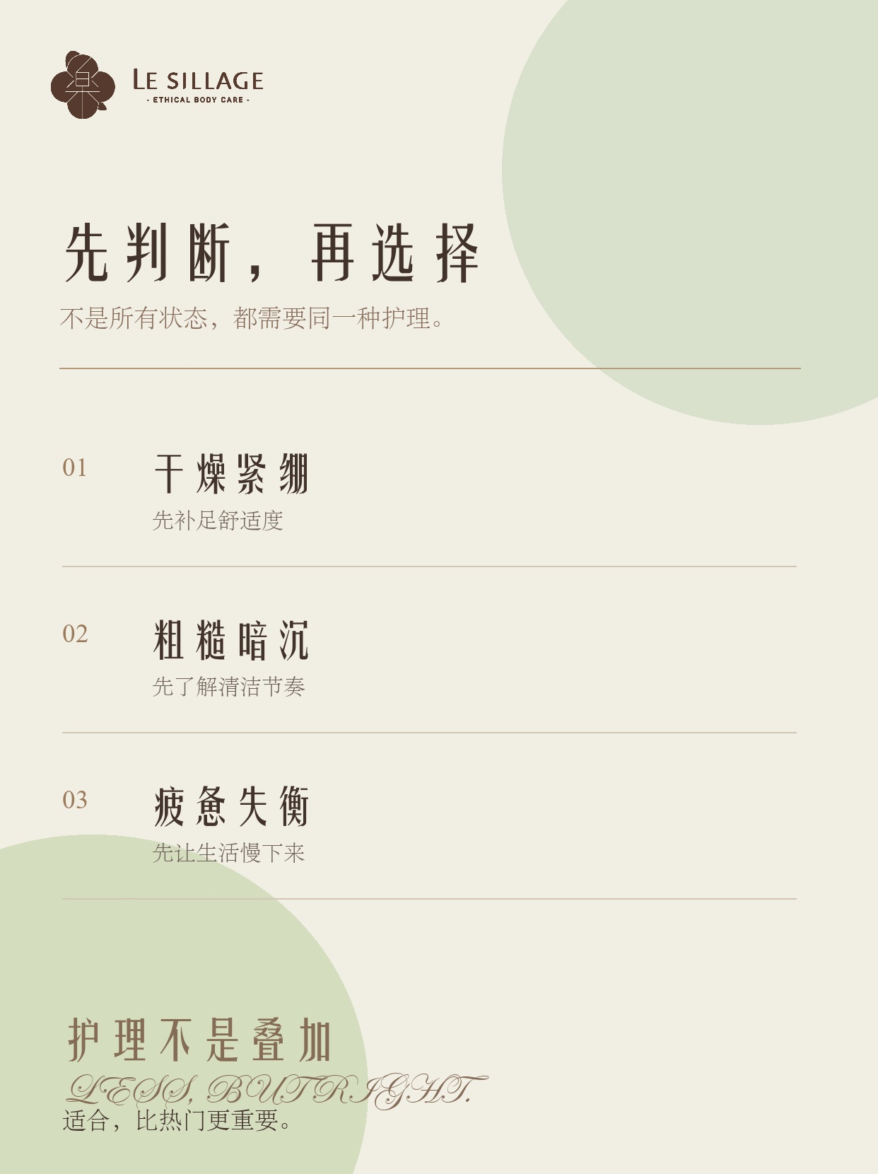 先判断再选择 护理选择逻辑